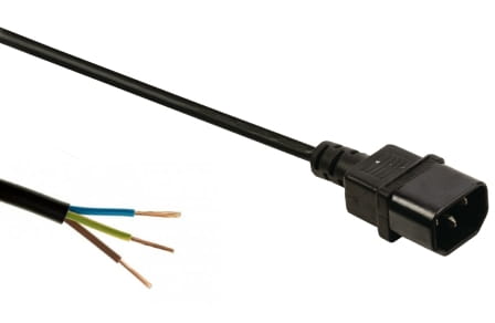 Power cable IEC C14 3x1.5mm / 3m