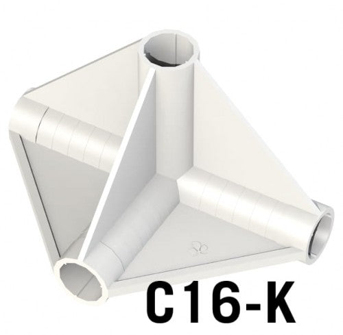 C16-K rist 4x16mm / ristpooluse pistik