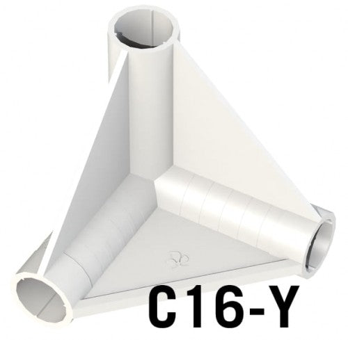 C16-Y corner 3x16mm / corner pole connector