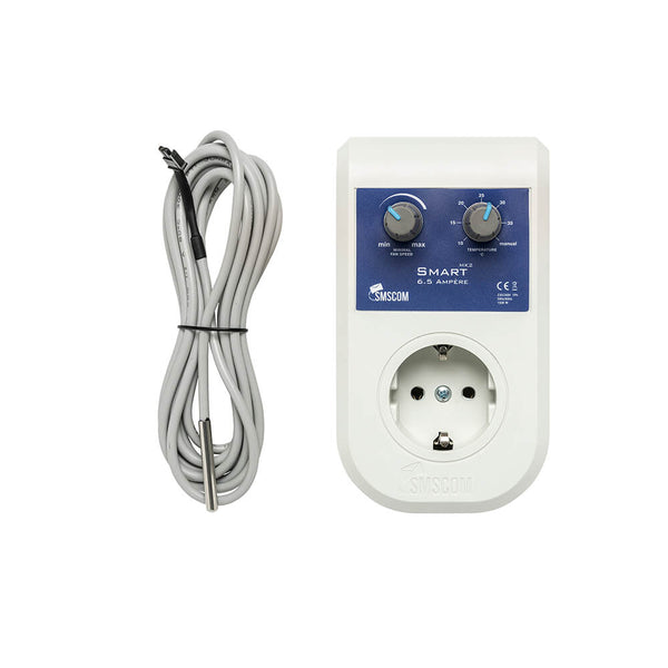 SMSCOM Smart Controller MK2 6.5A / temperatuur ja ventilatsioon. kiiruse regulaator