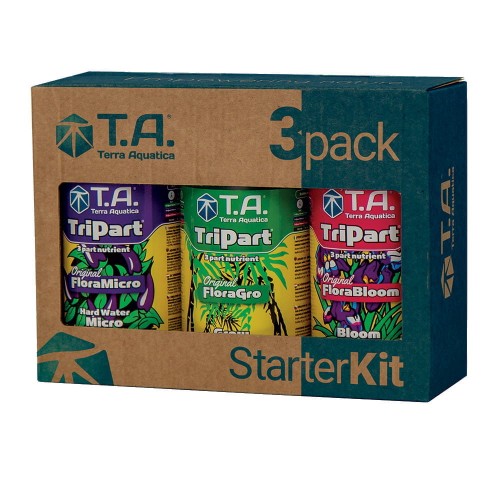 GHE 3Pack StarterKit Tri Part SW / väetisekomplekt